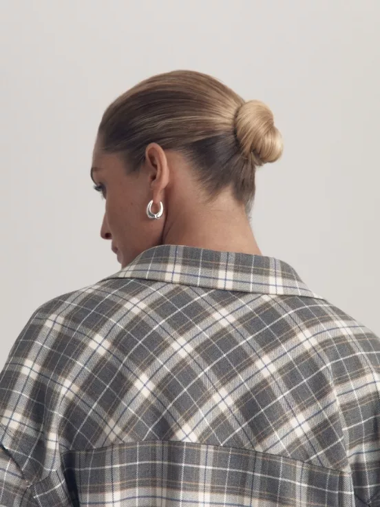 Рубашка BOYFRIEND цвет серо-бежевый за 18 900 рублей