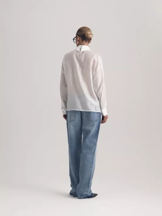 Рубашка EX'S SHIRT цвет белый за 19 900 рублей