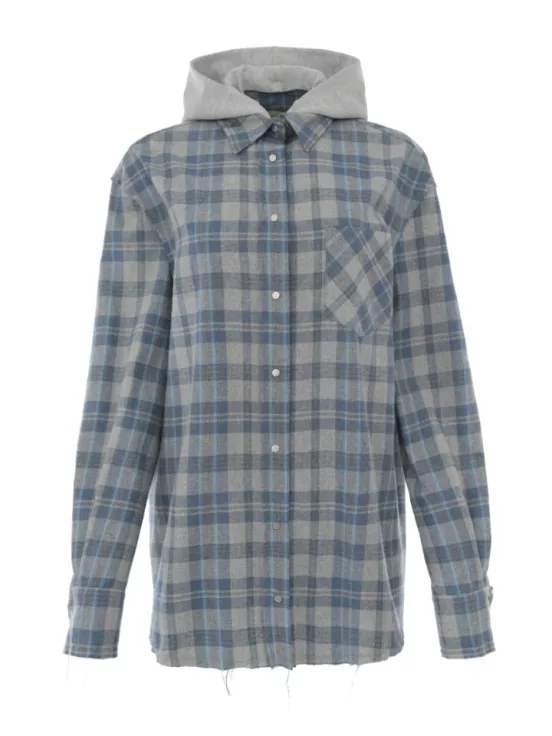 Купить Рубашка CHEMISE цвет голубой