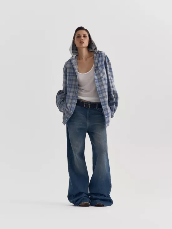 Рубашка CHEMISE цвет голубой