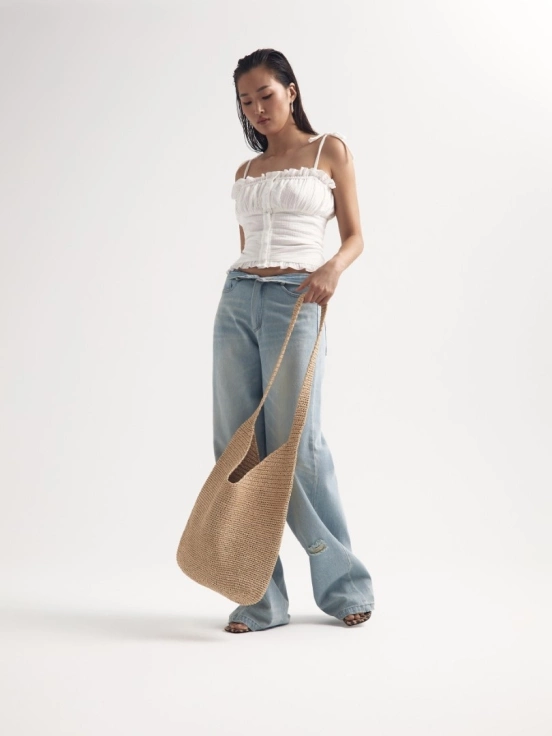 Сумка плетеная