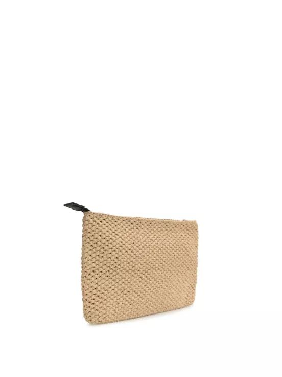 Клатч плетеный