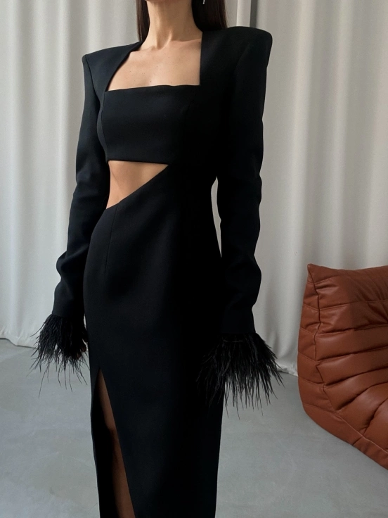 Манжеты из перьев