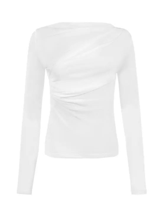 Купить Лонгслив NAKED цвет белый