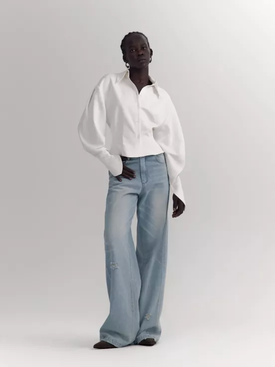 Рубашка LADY MACBETH цвет молочный