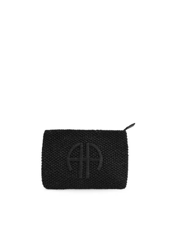 Клатч плетеный цвет черный за 29 900 рублей