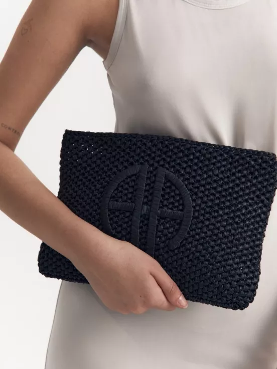 Купить Клатч плетеный