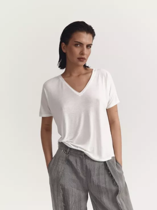 Футболка TRIANGLE WHITE цвет белый