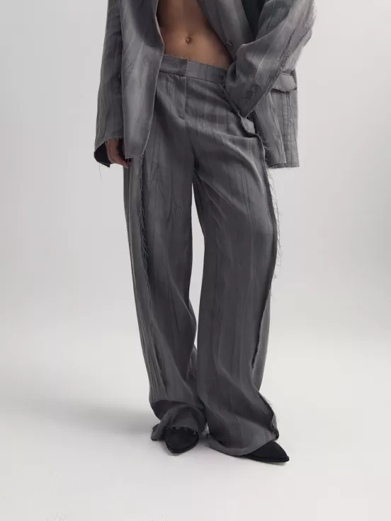 Брюки STONE цвет серый