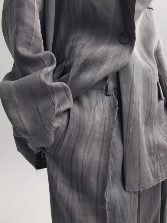 Купить Брюки STONE цвет серый за 22 900 рублей