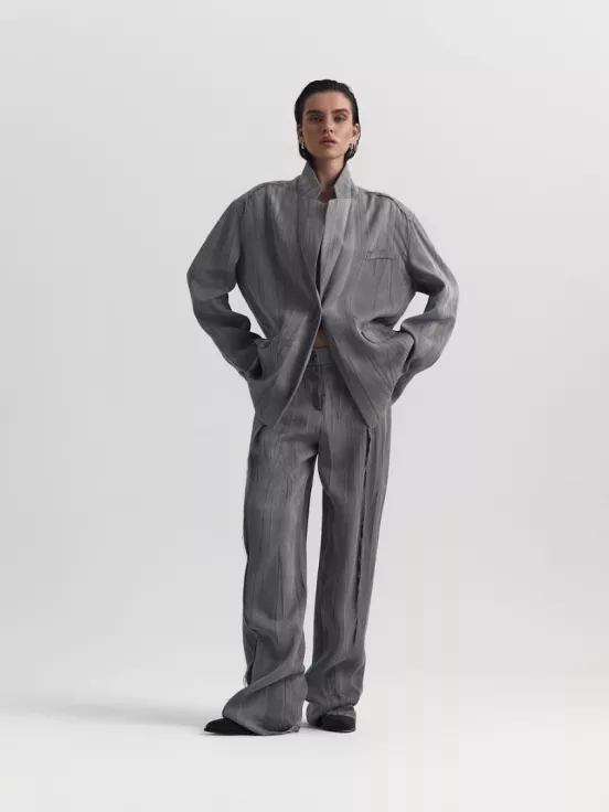 Жакет STONE цвет серый за 48 900 рублей