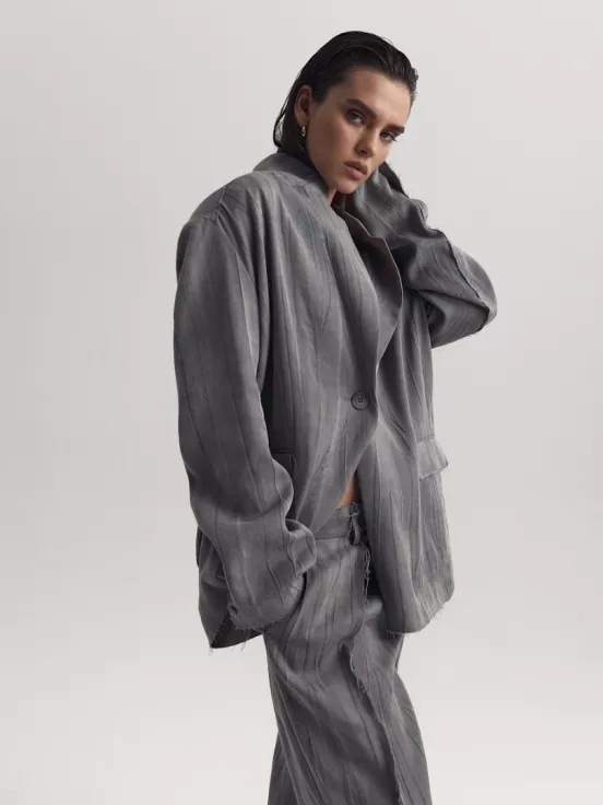 Жакет STONE цвет серый