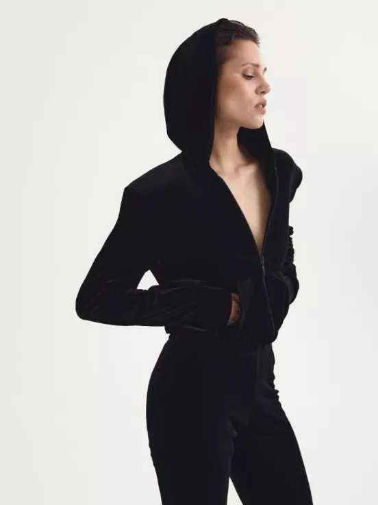 Купить Худи FOUDRE цвет черный за 21 500 рублей