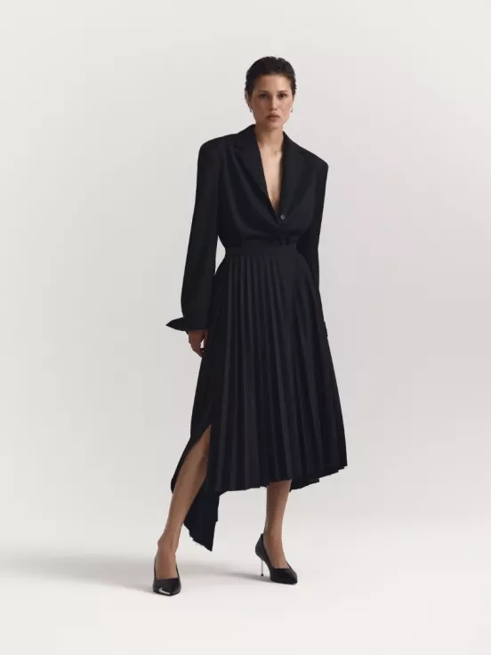 Купить Юбка FEMME цвет черный за 29 900 рублей