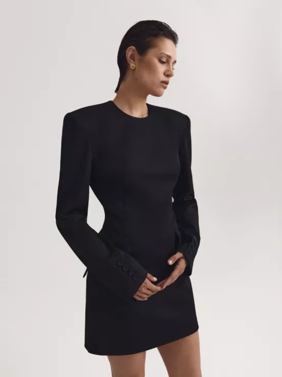 Платье PETITE цвет черный