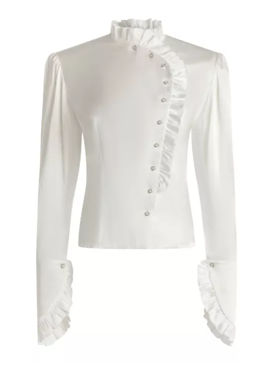 Блуза KINGLY цвет белый за 25 500 рублей