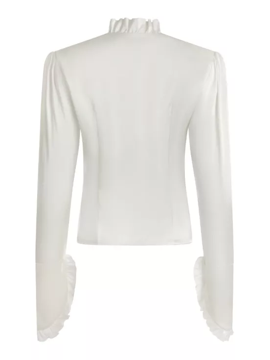 Купить Блуза KINGLY цвет белый за 25 500 рублей