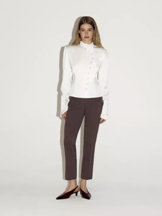 Блуза KINGLY цвет белый