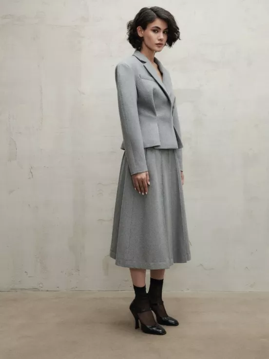 Юбка NEW COLETTE цвет серый