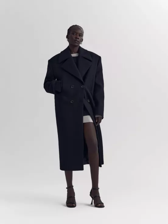 Пальто CLAUDE цвет черный