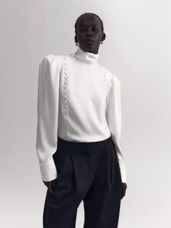 Блуза ROSET цвет белый за 31 900 рублей