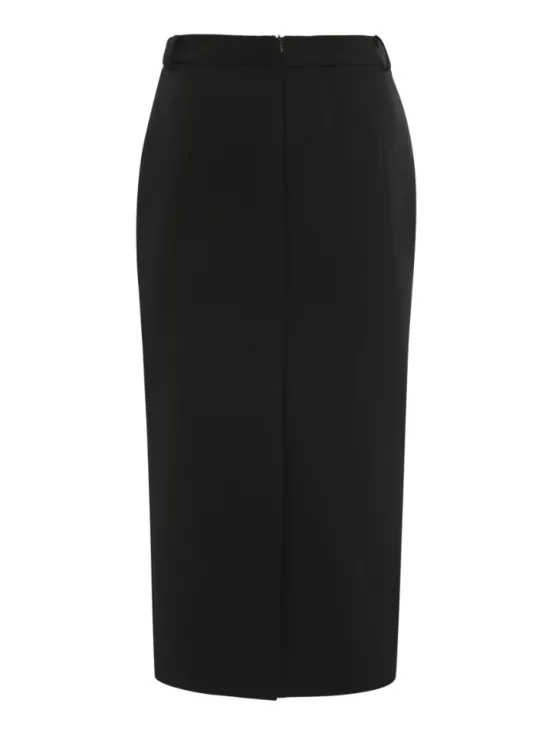 Купить Юбка RECOLETTE цвет черный за 23 900 рублей