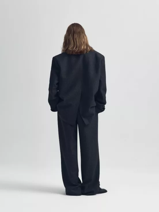 Купить Брюки DOUBLE ESPRESSO цвет темно-серый за 25 900 рублей