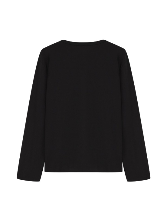 Купить Лонгслив ESSENCE цвет черный за 11 900 рублей