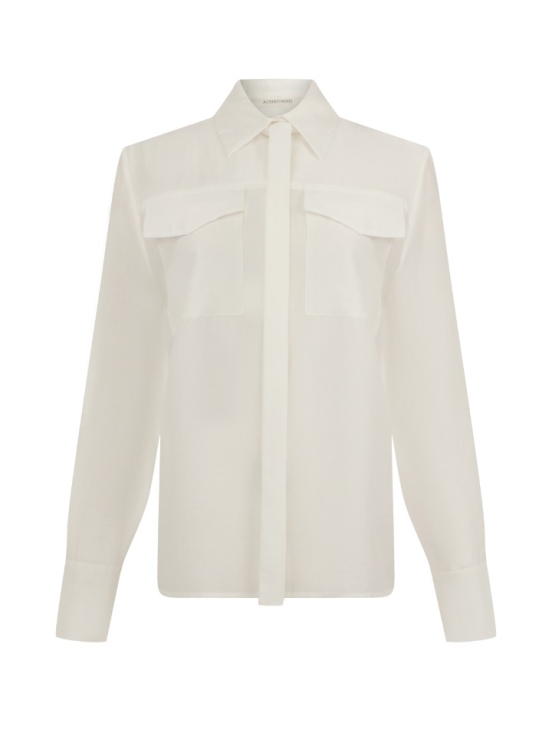 Блуза VOYAGE цвет белый за 21 900 рублей