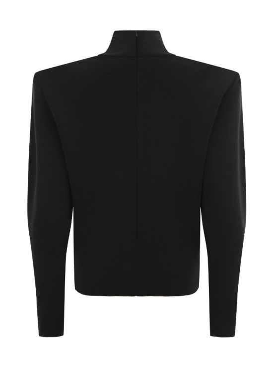 Купить Лонгслив COQUETTE цвет черный за 16 900 рублей