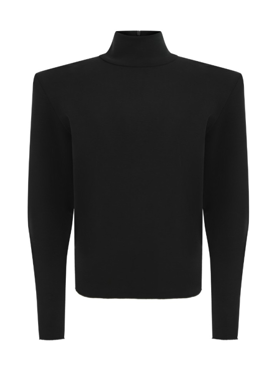 Лонгслив COQUETTE цвет черный за 16 900 рублей