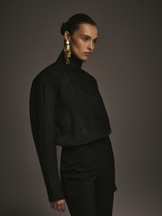 Блуза ORCHID цвет черный за 23 900 рублей