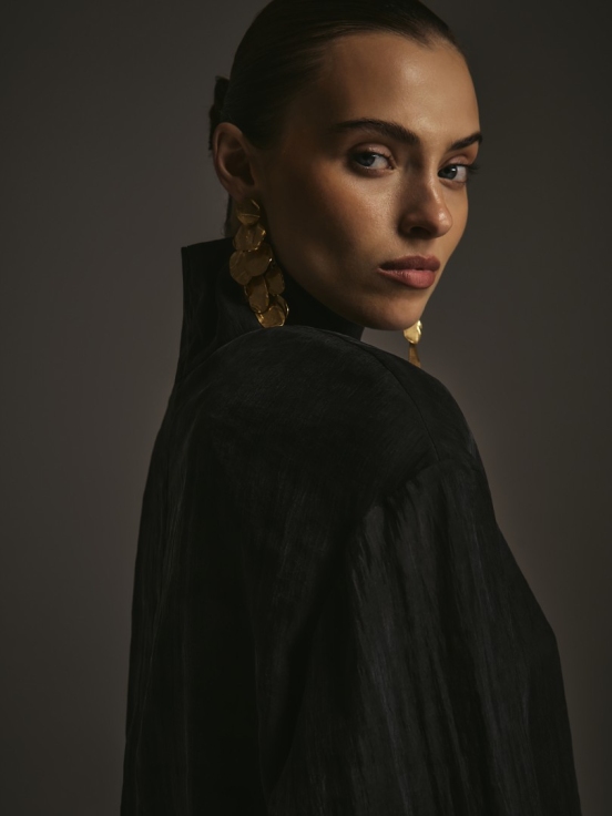 Купить Блуза ORCHID цвет черный за 23 900 рублей