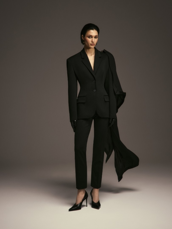 Палантин LE MEURICE цвет черный