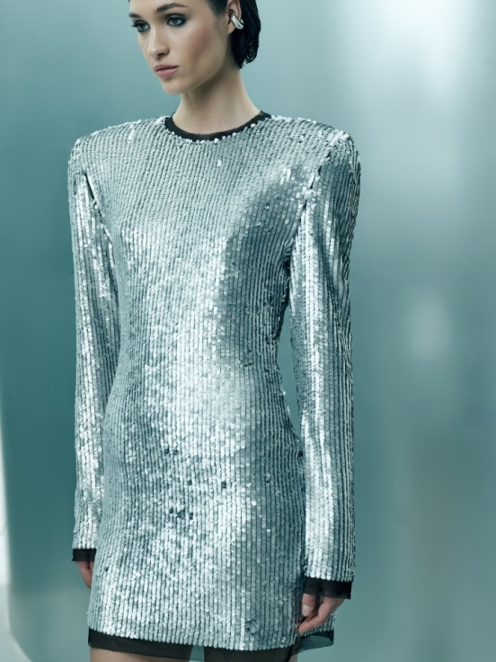 Платье ONYX цвет серебро