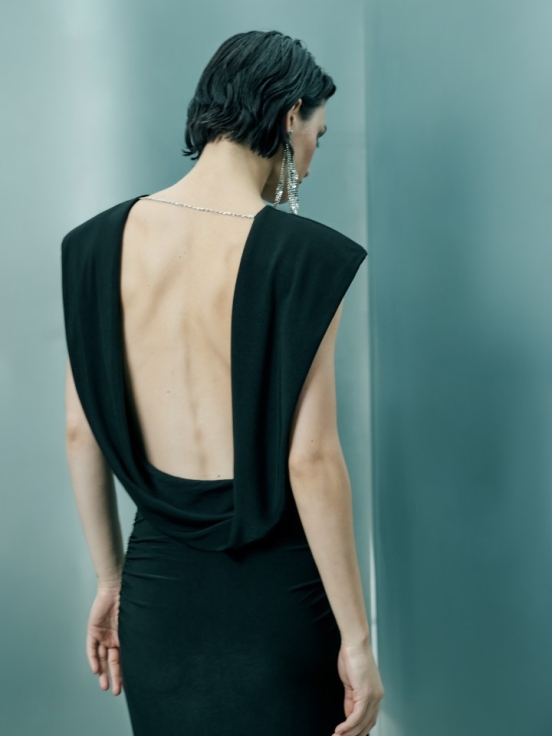 Купить Платье ORION цвет черный за 40 900 рублей