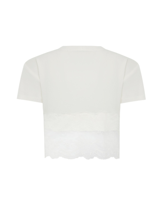 Купить Футболка INTERLUDE цвет белый за 14 900 рублей