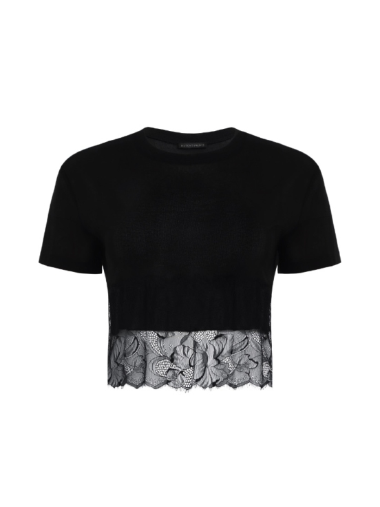 Футболка INTERLUDE цвет черный за 14 900 рублей