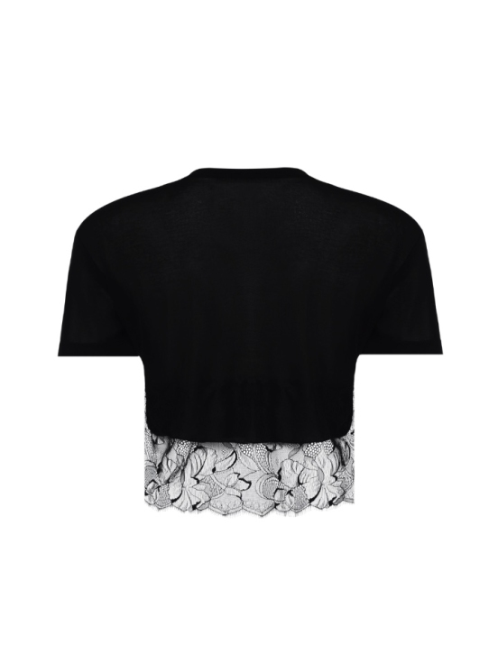 Купить Футболка INTERLUDE цвет черный за 14 900 рублей