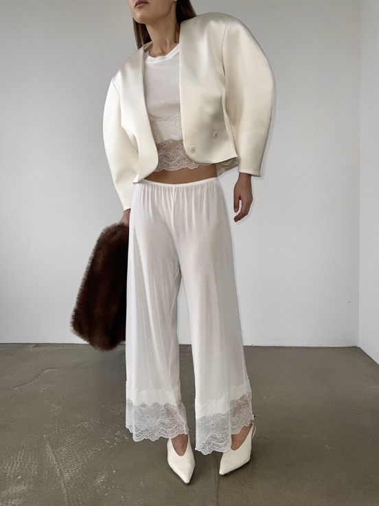 Брюки INTERLUDE цвет белый