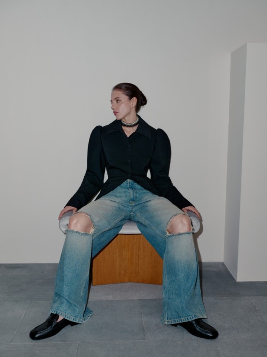 Джинсы SPIRIT цвет голубой