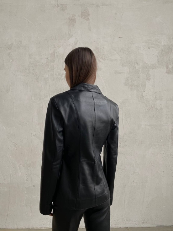 Купить Пиджак BLACK SKIN цвет черный за 110 000 рублей